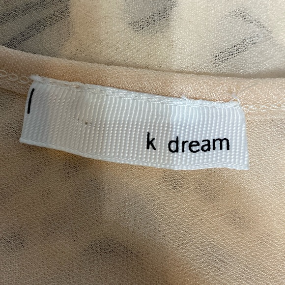 K Dream cream crochet tank top - Size Small - Picture 5 of 10